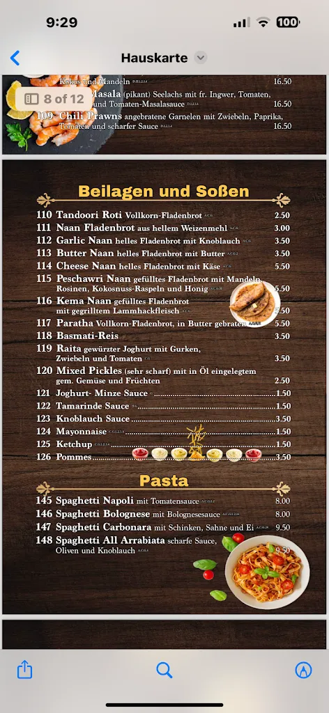 Menu_Sarkar indische Restaurant_Nidda_immagine_3