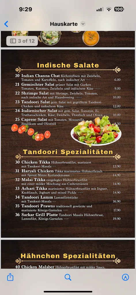Menu_Sarkar indische Restaurant_Nidda_immagine_4