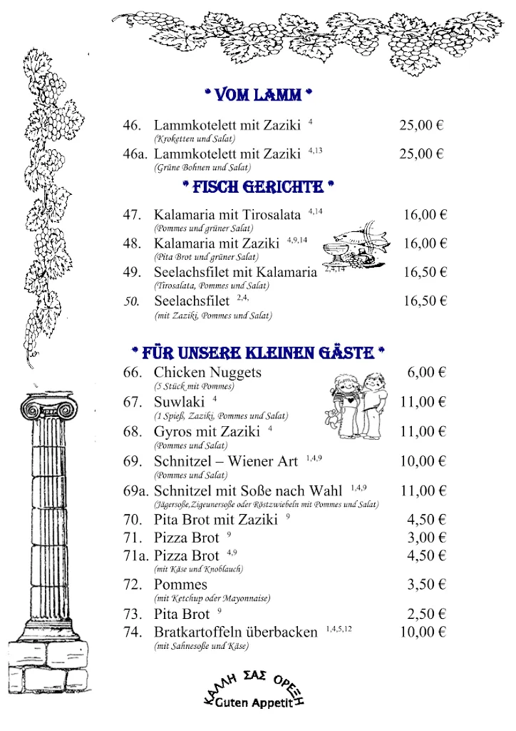 Menu_Bistro-Restaurant Kegelhaus_Stadtallendorf_immagine_3