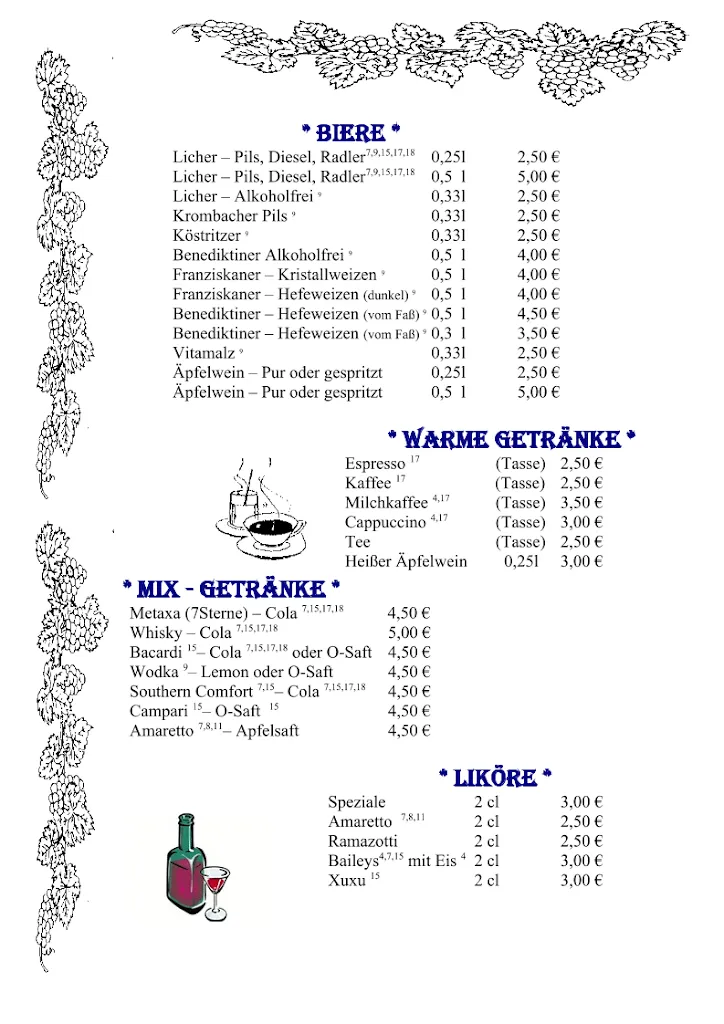 Menu_Bistro-Restaurant Kegelhaus_Stadtallendorf_immagine_4