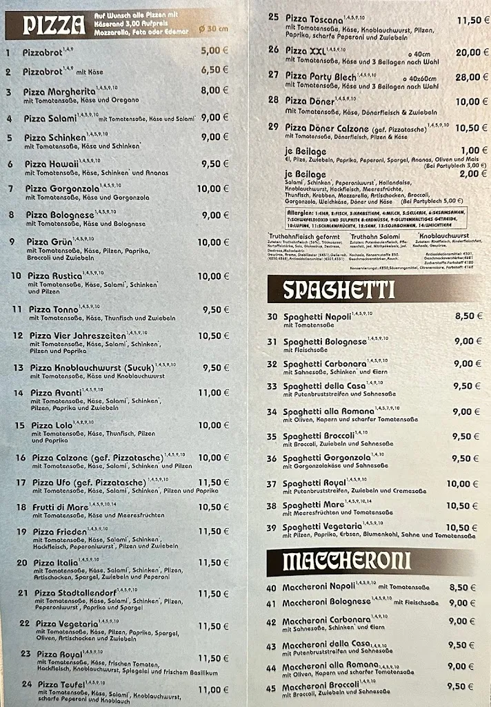Menu_Restaurant Cafe Royal_Stadtallendorf_image_1
