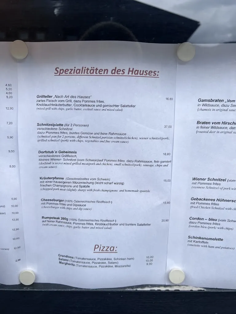 Menu_Cafe-Restaurant Dorfstub´n Andrea Draxl_Austria_image_3