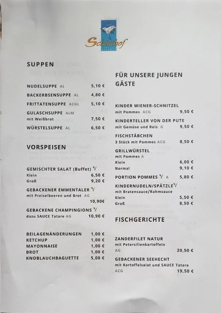 Menu_Gasthof Schütthof_Austria_immagine_2