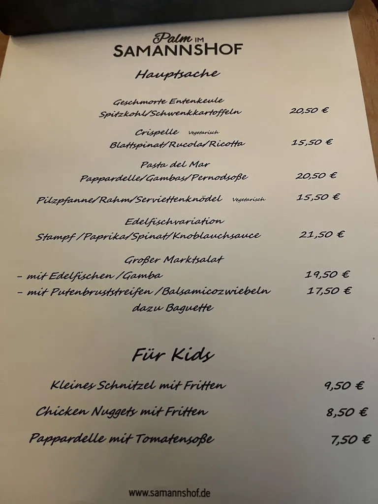 Menu_Palm im Samannshof_Neukirchen-Vluyn_image_1