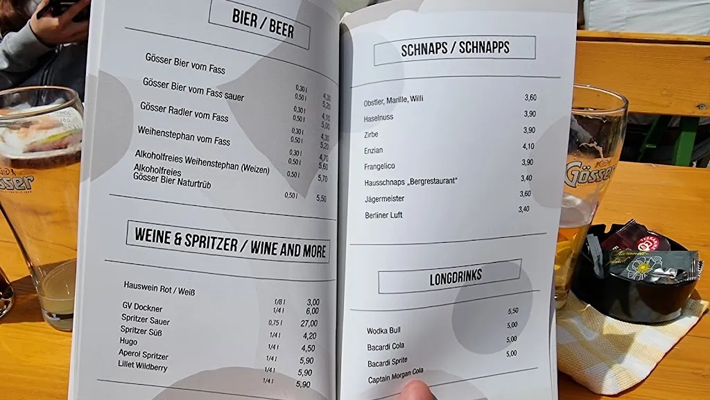 Menu_Aussichts-Bergrestaurant Wildkogel_Austria_immagine_2