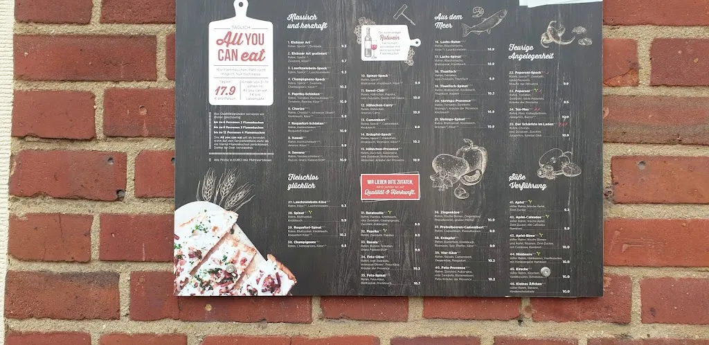 Menu_Le Feu - Der Flammkuchen in Münster_Münster_image_4