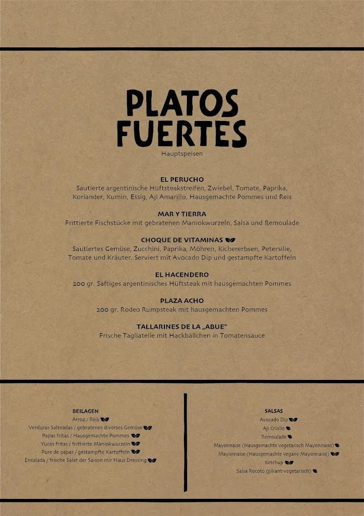 Menu_Cafe Restaurant Munay_Münster_image_1