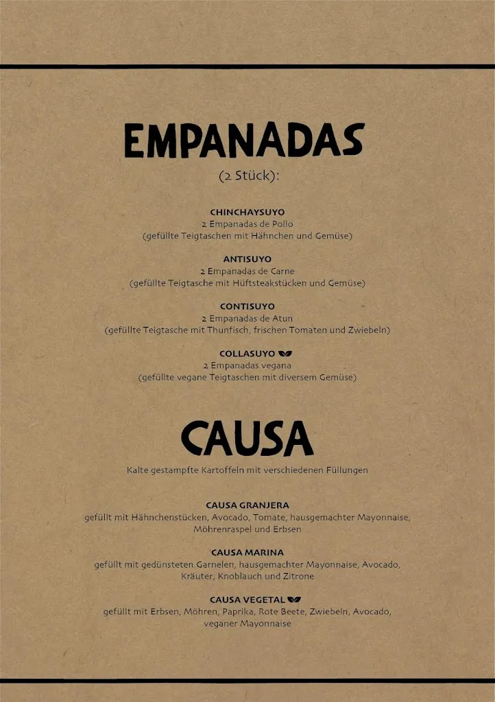 Menu_Cafe Restaurant Munay_Münster_image_2