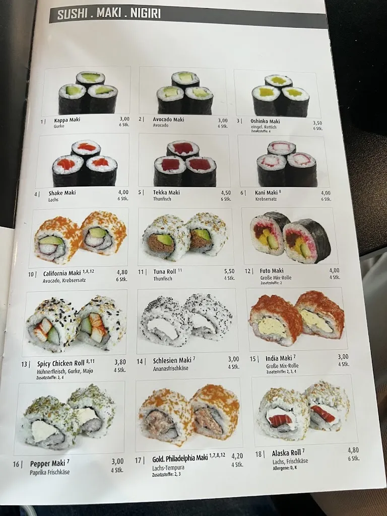 Menu_Ichiban Sushi Münster_Münster_image_2