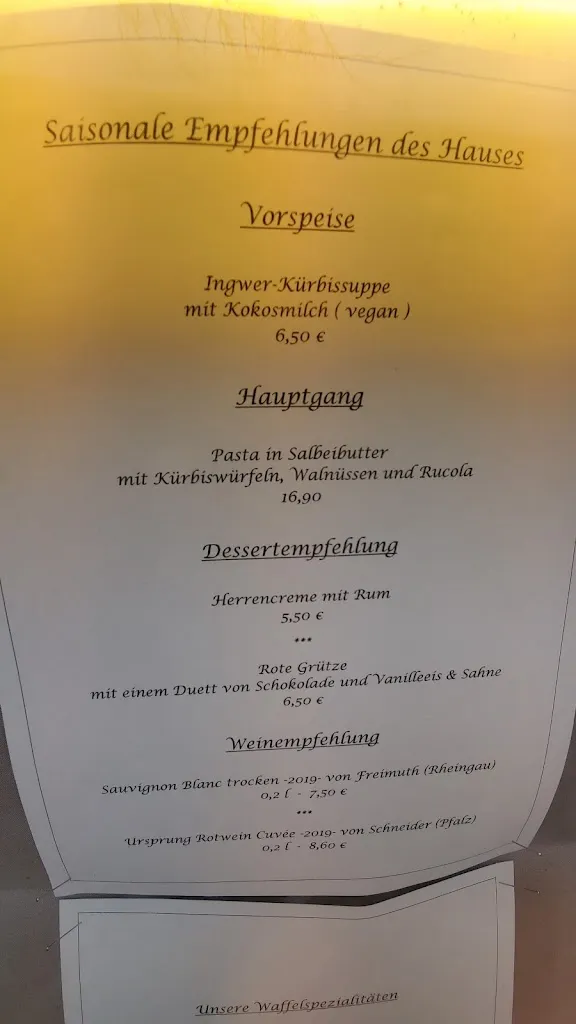 Menu_Restaurant Zum Himmelreich - Münster_Münster_image_2