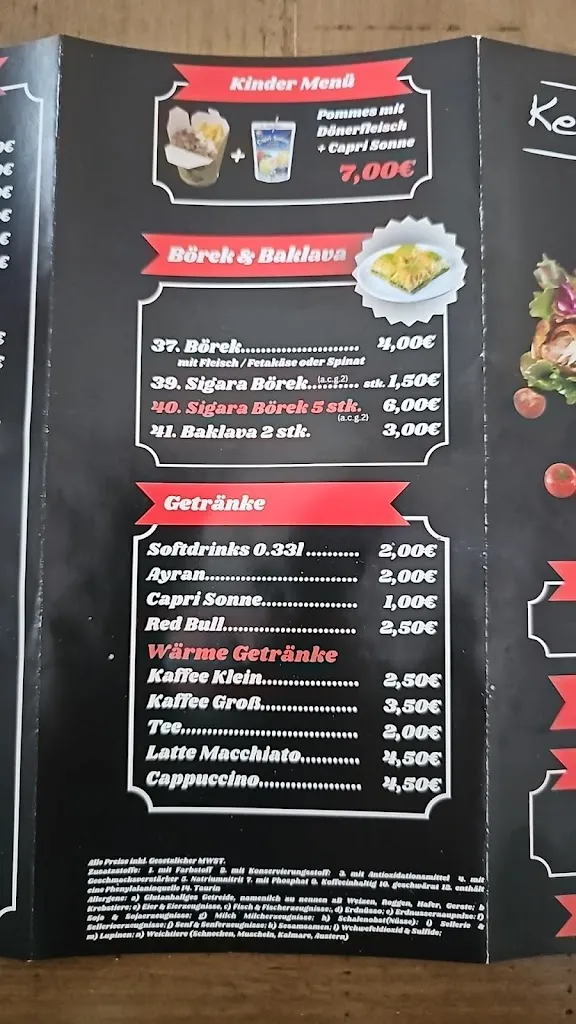Menu_Kebap Höhle_Niedernhausen_immagine_4