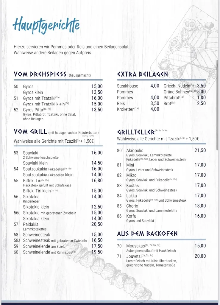 Menü_Restaurant Akropolis_Ober-Ramstadt_Bild_1