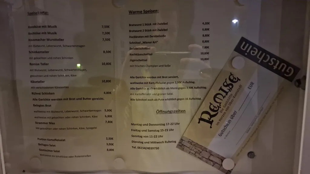 Menu_Remise Ober-Ramstadt_Ober-Ramstadt_immagine_1