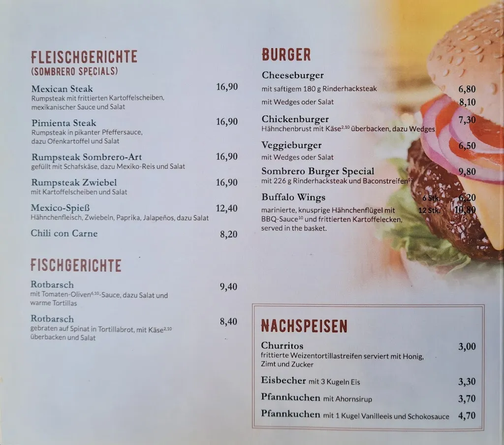 Menu_Sombrero Cantina Y. Bar Mexicano_Ober-Ramstadt_image_1