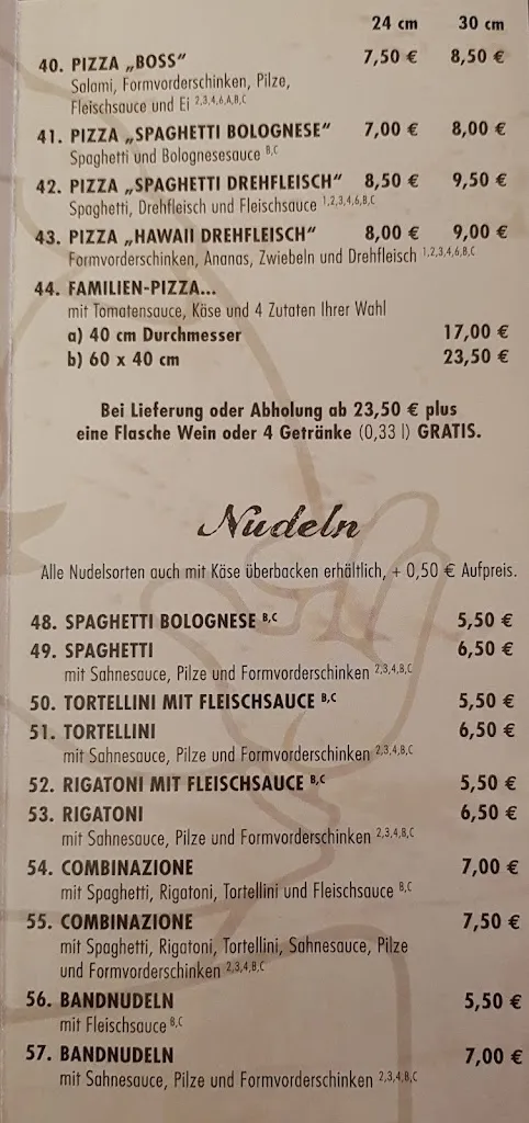 Menu_Restaurant & Pizzeria 