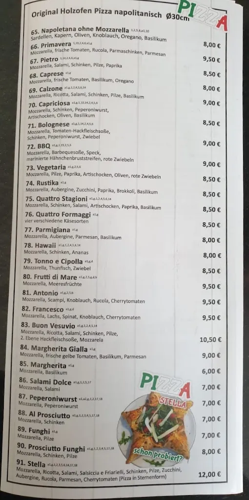 Menu_Ristorante Pizzeria Da Piero_Obertshausen_image_2