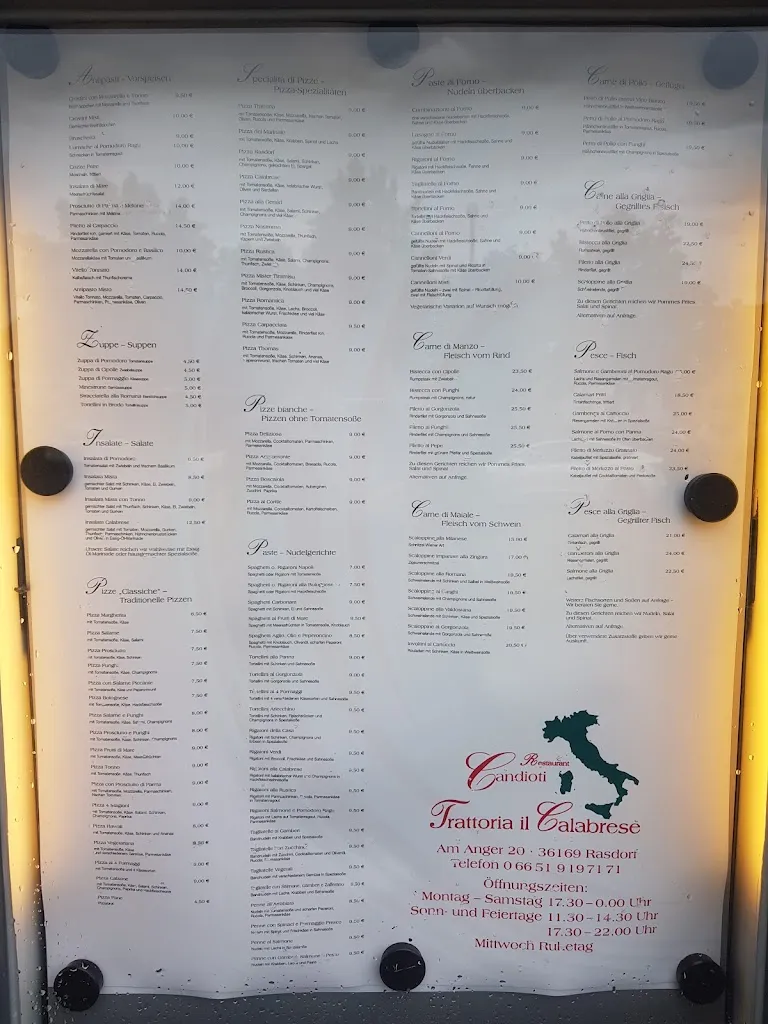 Menu_Restaurante Candioti “Trattoria il Calabrese”_Rasdorf_immagine_1