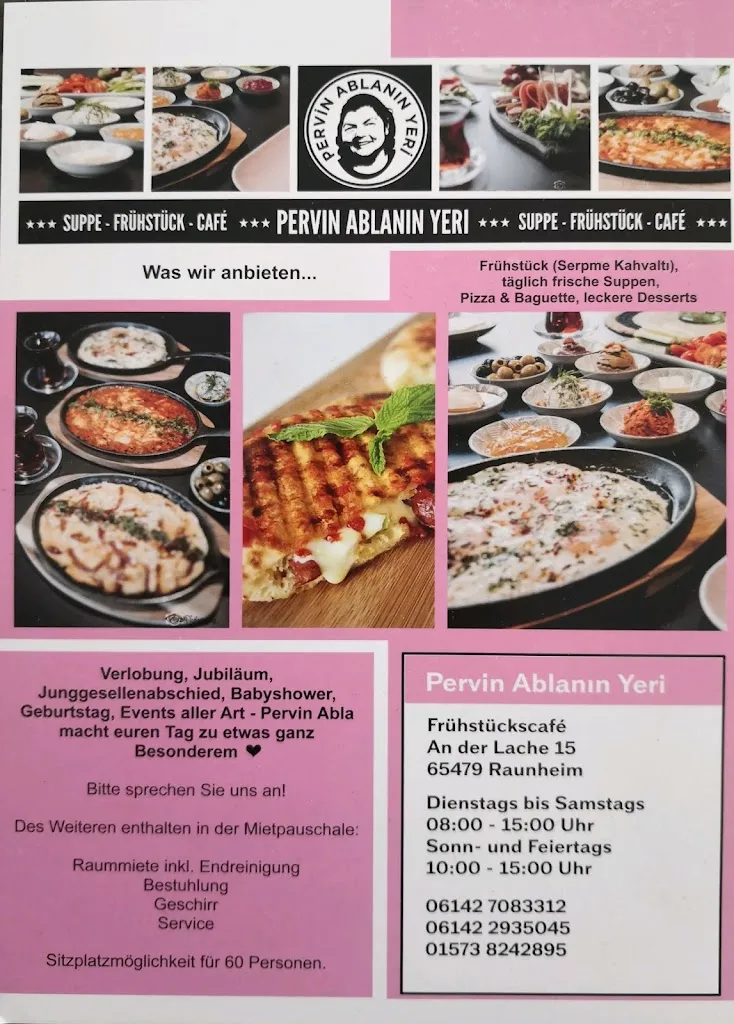 Menu_Pervin Ablanın Yeri | Frühstück, Kaffee, Türkisch in Raunheim _Raunheim_image_2