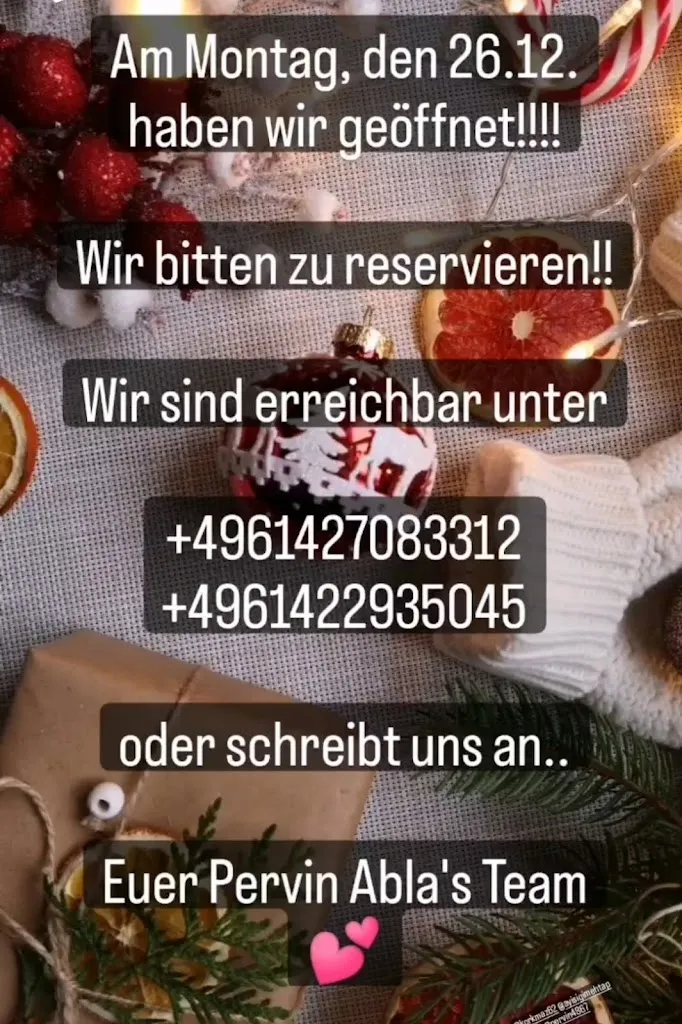 Menu_Pervin Ablanın Yeri | Frühstück, Kaffee, Türkisch in Raunheim _Raunheim_image_4