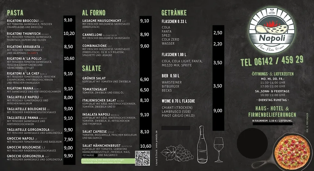 Menu_Pizzeria Napoli_Raunheim_image_2