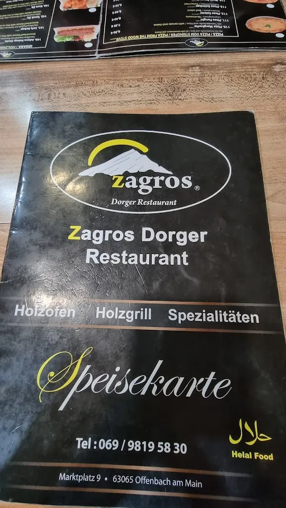 Menu_Zagros Dorger Restaurant - Offenbach am Main_Main_immagine_1