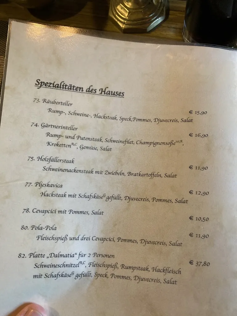 Menu_Croatia Zur Mühle_Riedstadt_immagine_1