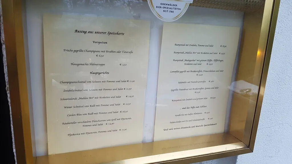 Menu_Croatia Zur Mühle_Riedstadt_immagine_4