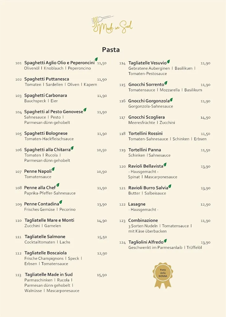 Menu_Ristorante Made in Sud_Pfungstadt_image_2