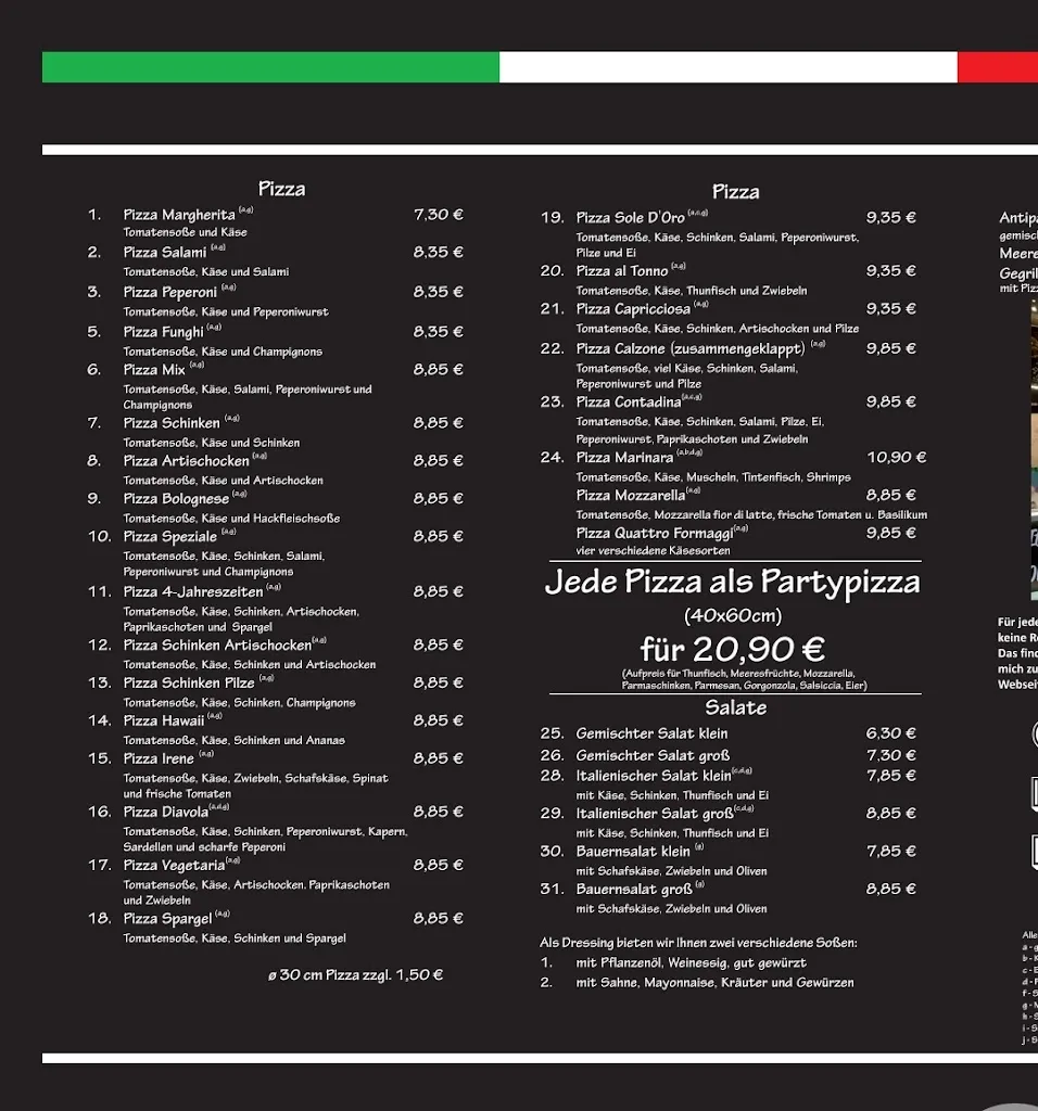 Menu_Pizzeria Sole D'Oro - Italienisches Restaurant_Pfungstadt_image_4