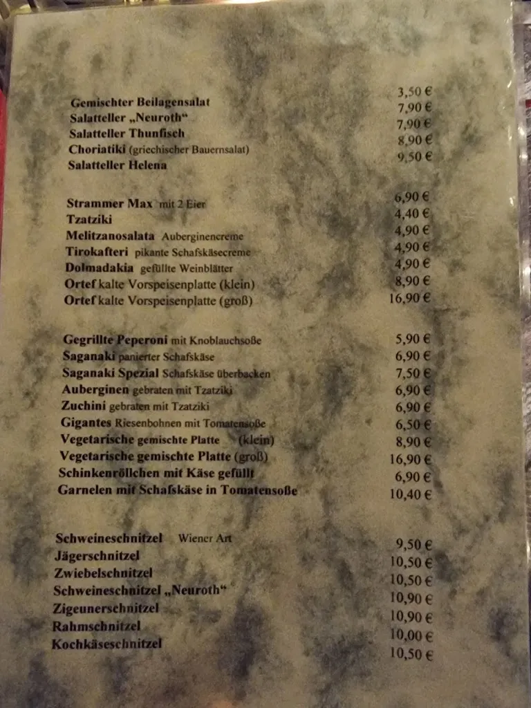 Menu_Restaurant Gaststätte Neuroth_Pfungstadt_immagine_2