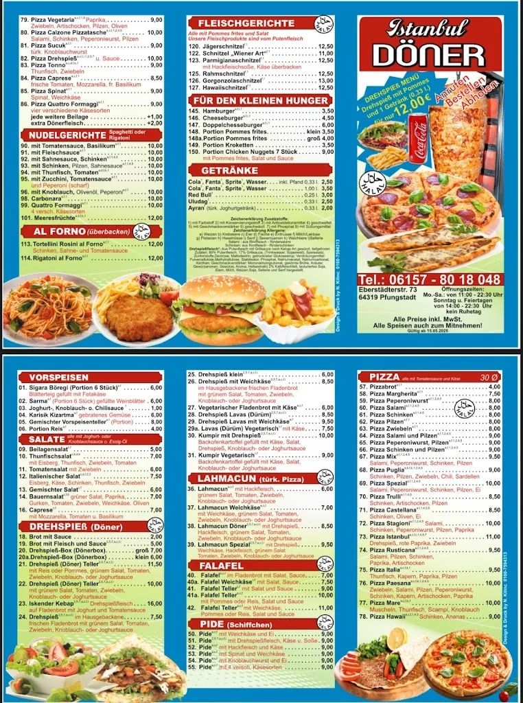 Menu_Istanbul Döner Pfungstadt_Pfungstadt_image_1