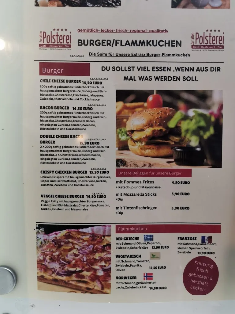 Menu_Zur alten Polsterei | Cafe - Restaurant - Bar_Fulda_immagine_1