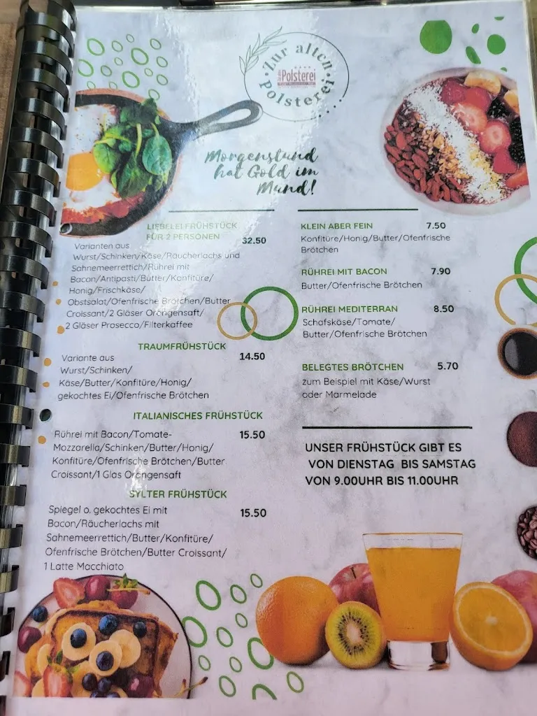 Menu_Zur alten Polsterei | Cafe - Restaurant - Bar_Fulda_immagine_3