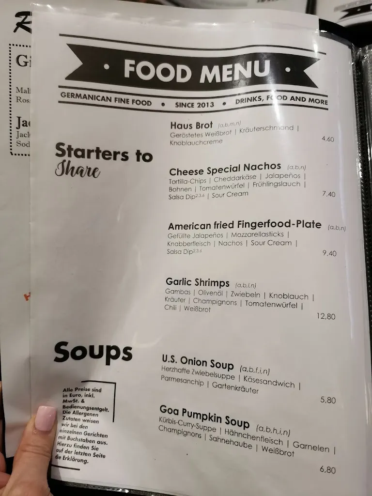 Menu_Journal - American Food & Bar_Rodgau_image_2