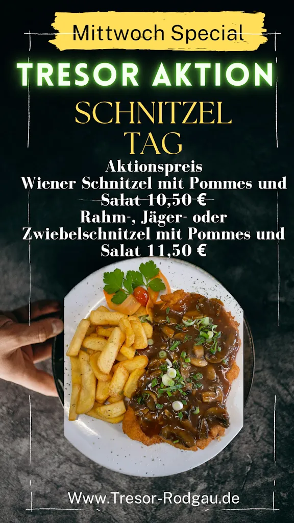 Menu_Tresor Restaurant - Lounge - Billard - Bar_Rodgau_immagine_1