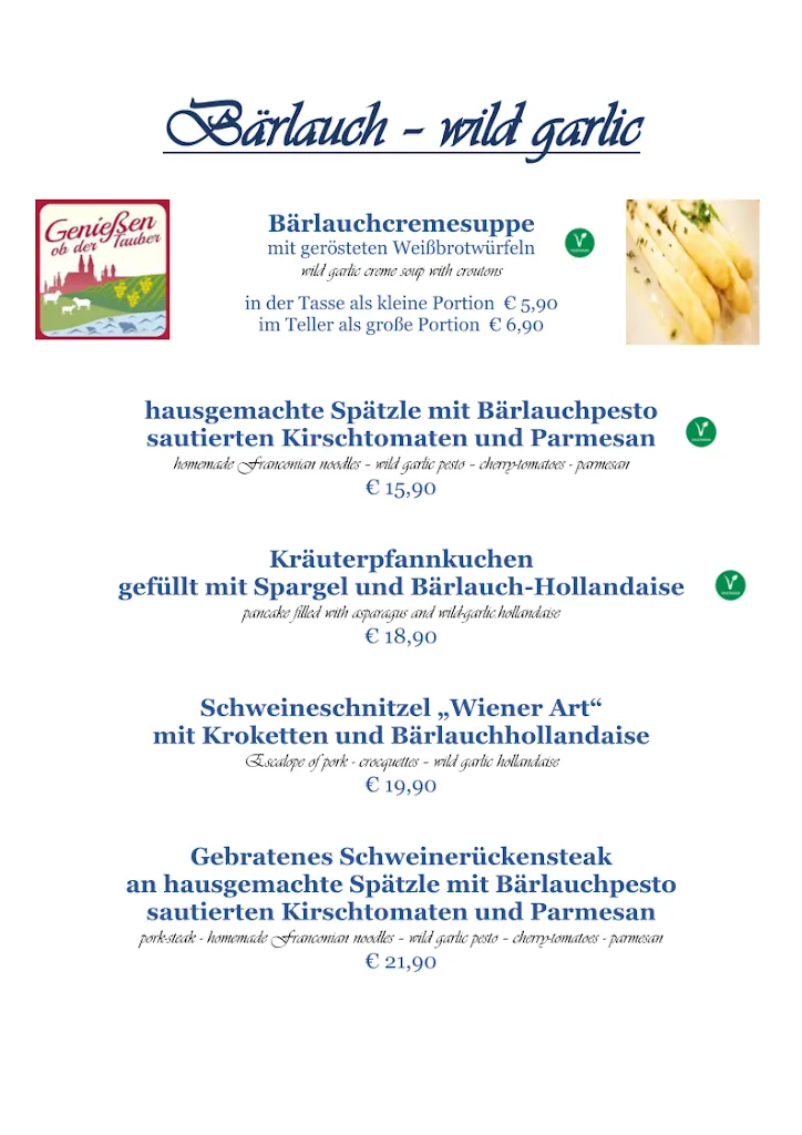 Menu_Restaurant Gasthaus zur Schranne in Rothenburg o/T_Tauber_image_2