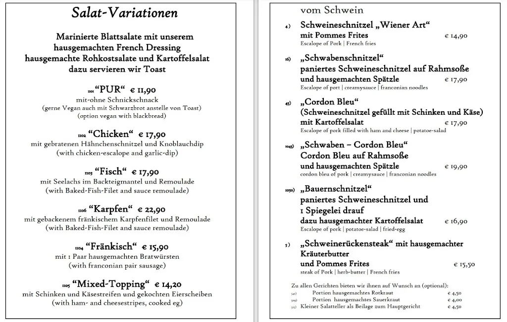 Menu_Restaurant Gasthaus zur Schranne in Rothenburg o/T_Tauber_image_3