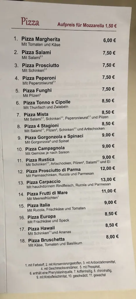 Menu_Ristorante Pizzeria •La Bruschetta•_Roßdorf_immagine_3