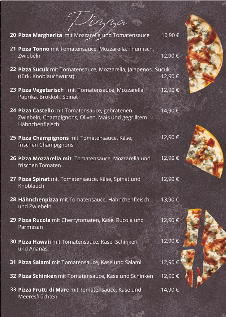 Menu_Castello Restaurant_Roßdorf_image_2