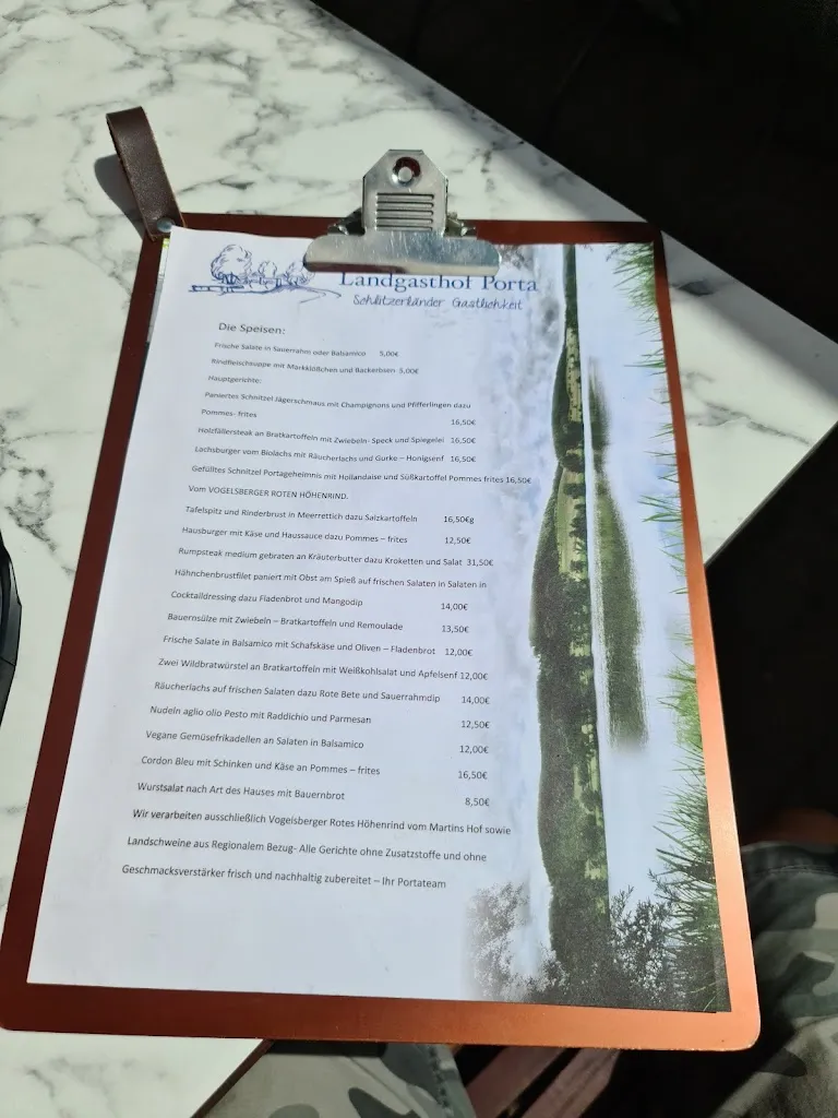 Menu_Landgasthof Porta_Schlitz_image_2