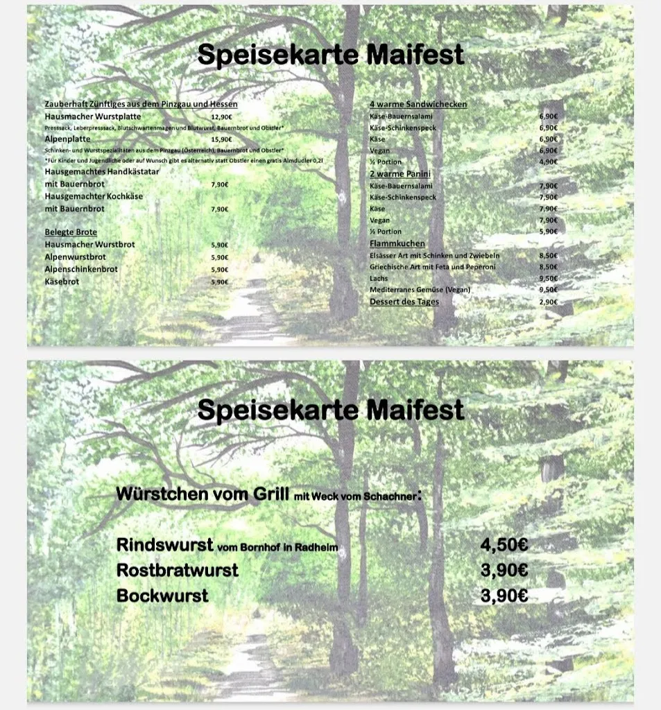 Menu_Melanie's Schlemmer-Scheune_Schaafheim_image_1