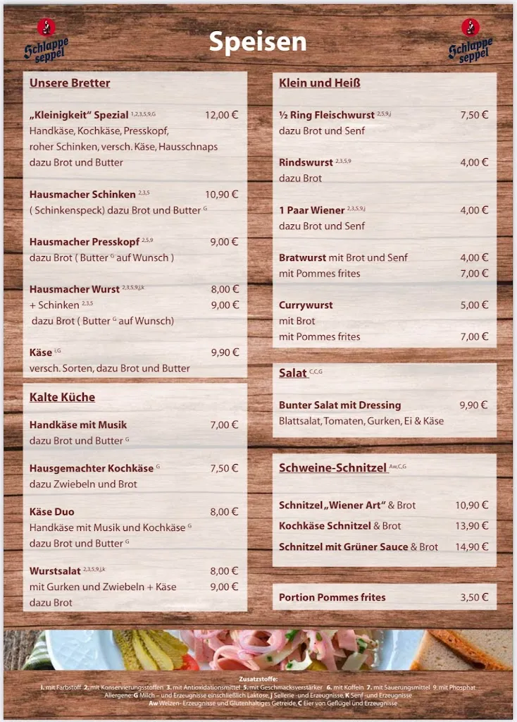 Menu_kleinigkeit Restaurant and Bar_Schaafheim_image_2