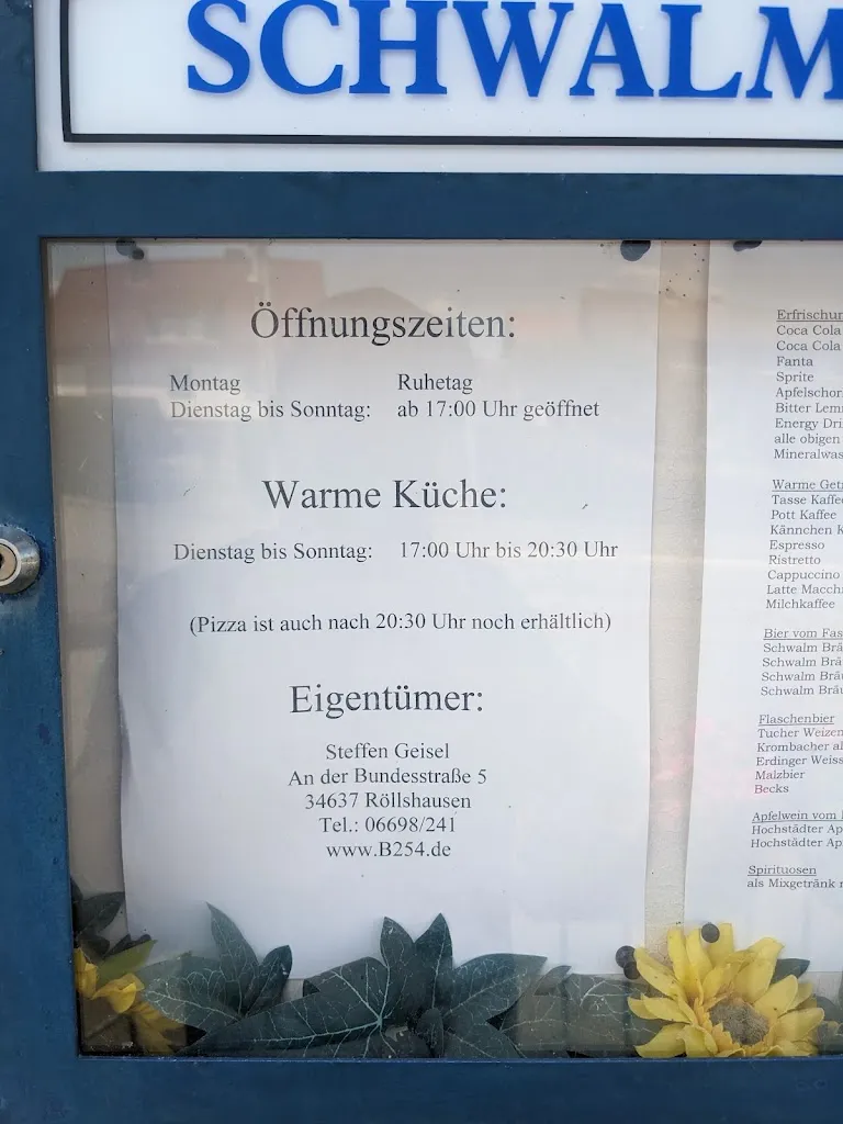 Menu_Gaststätte B254_Schrecksbach_image_1