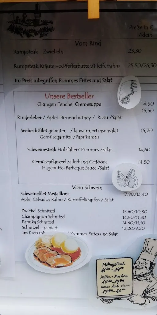 Menu_Gaststätte Zum Feldbergblick Dittmann_Taunus_immagine_1