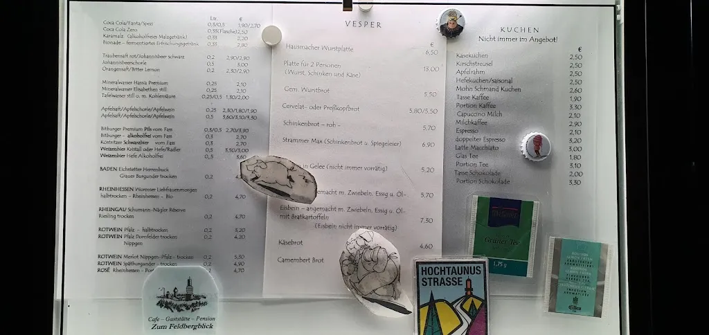 Menu_Gaststätte Zum Feldbergblick Dittmann_Taunus_immagine_4