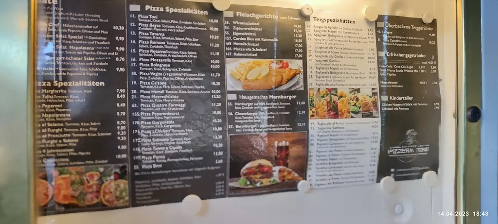 Menu_Restaurant Pizzeria Toni_Taunus_image_1