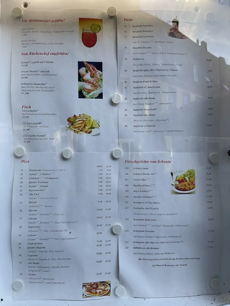 Menu_Ristorante Portofino italienische Spezialitäten_Rhein_immagine_1