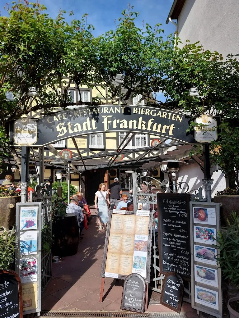 Menu_Café - Restaurant “Stadt Frankfurt