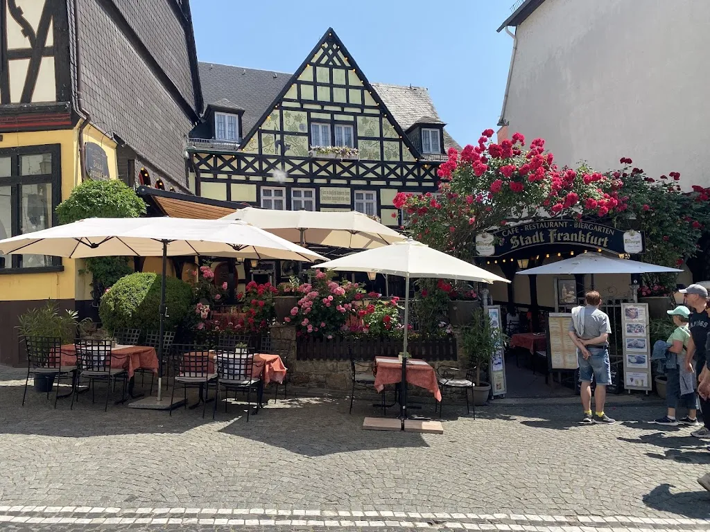 Café - Restaurant “Stadt Frankfurt" - Rüdesheim am Rhein ristorante a Rhein