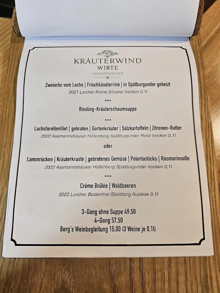 Menu_Hotel Alte Bauernschanke_Rhein_immagine_3